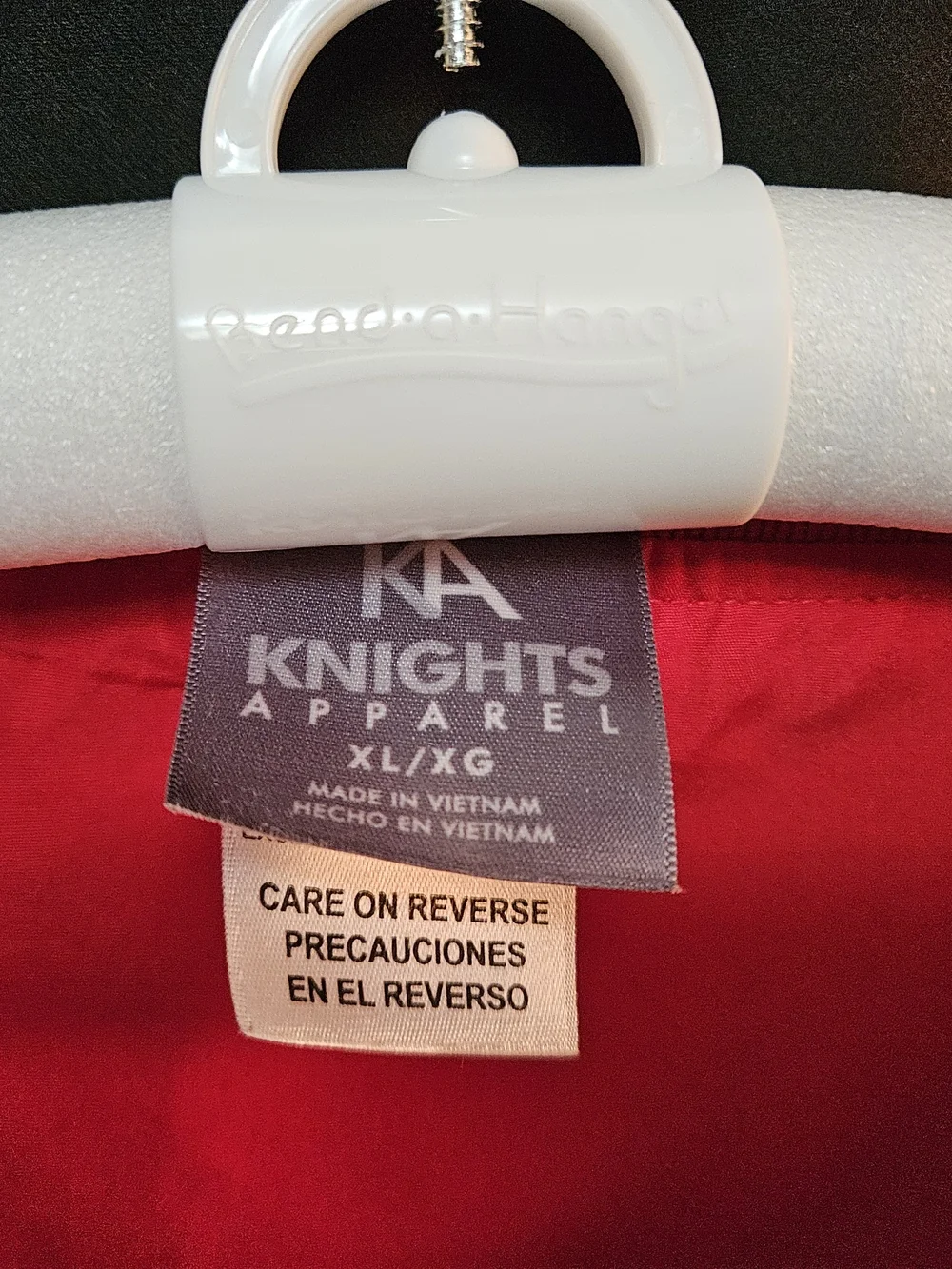 Knights Apparel Red & Light Gray Ohio State Pullover Windbreaker